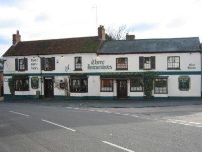 Hotel The Three Horseshoes Drayton Parslow Exterior foto